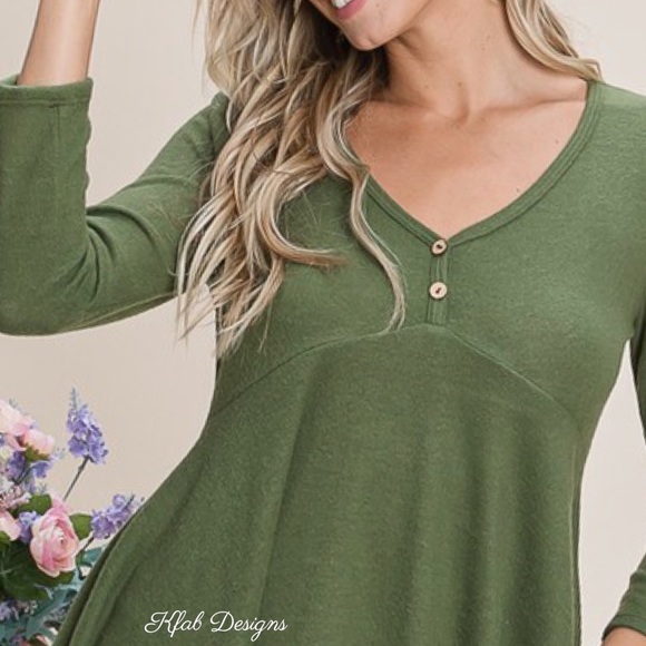 ❤️LAST! V Neck Soft Knit High Waist Top! - Picture 10 of 10